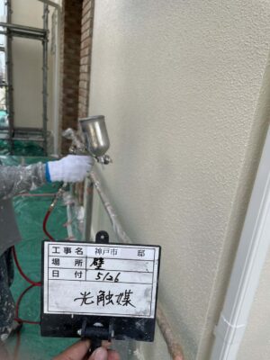 外壁光触媒塗布