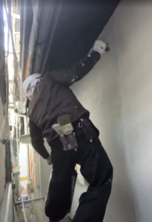外壁上塗り