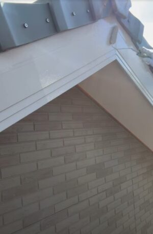 破風上塗り2回目