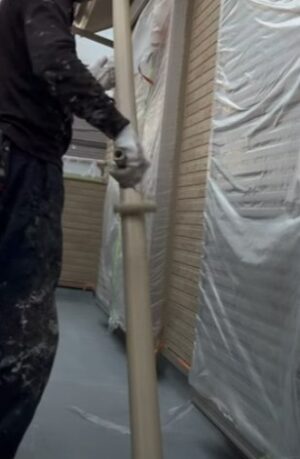 ホースカバー塗装