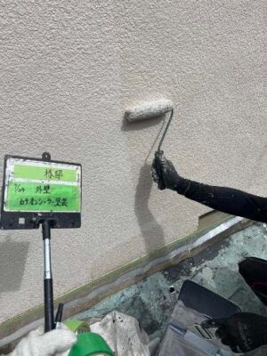 外壁カチオンシーラー塗装