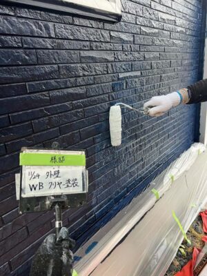 WBクリヤー塗装