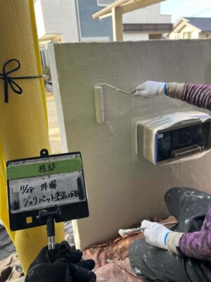 ジョリパット塗装2回目