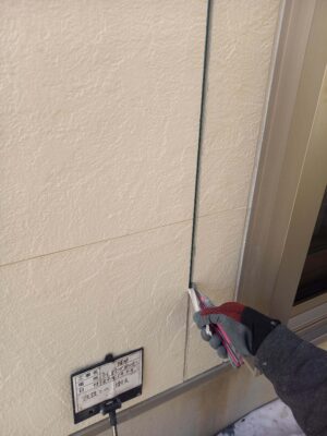 既設シール撤去